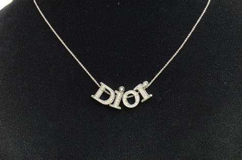 dior necklace 2016|genuine christian Dior necklace.